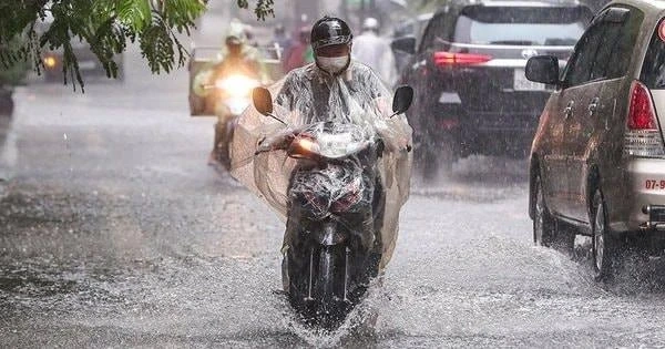 Cảnh báo mưa dông trên địa bàn tỉnh Phú Thọ