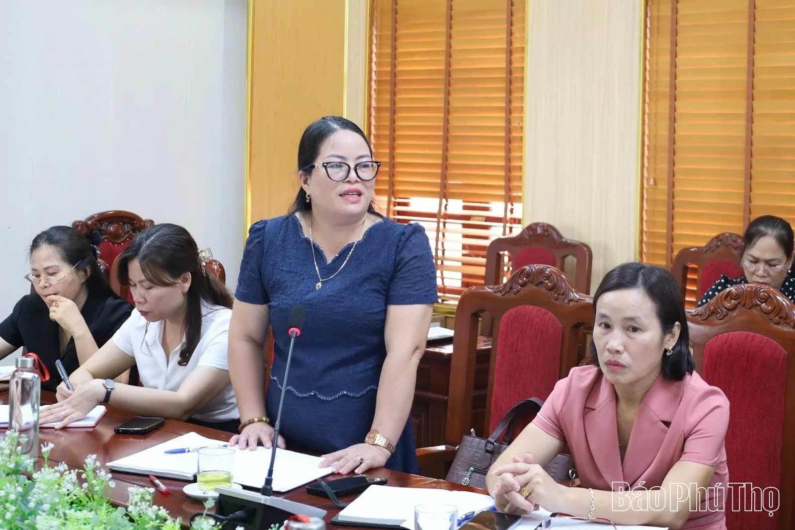 Đoàn công tác Sở Giáo dục và Đào tạo làm việc với xã Phù Ninh