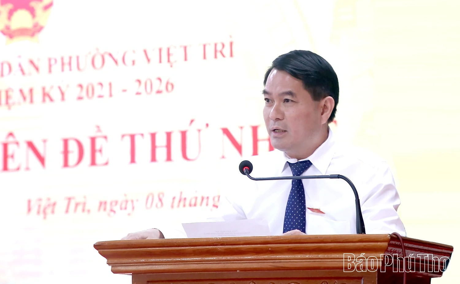Kỳ họp chuyên đề thứ Nhất, Hội đồng nhân dân phường Việt Trì khóa I, nhiệm kỳ 2021-2026