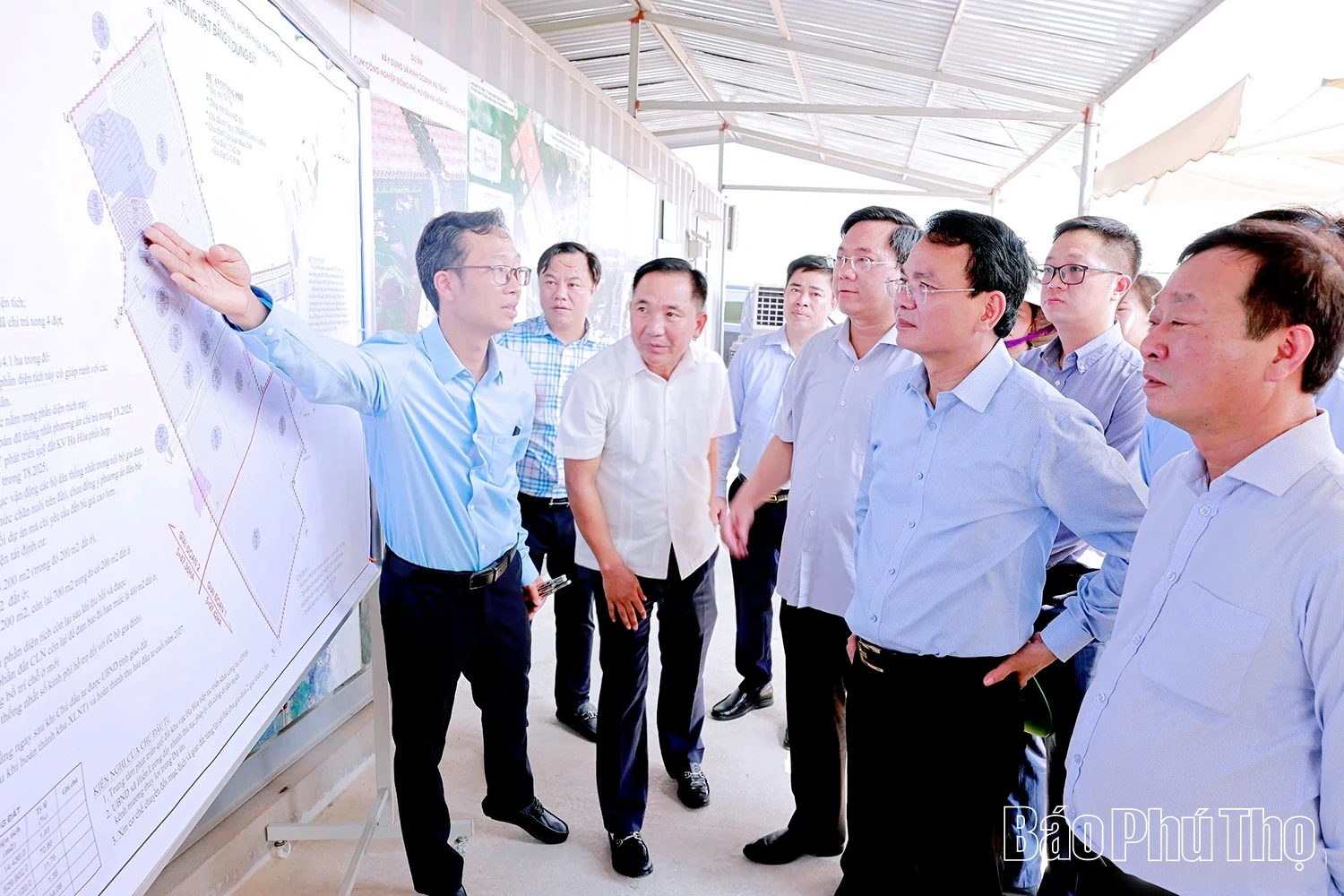 Thường trực Tỉnh ủy kiểm tra các dự án tại khu vực tỉnh Phú Thọ (cũ)