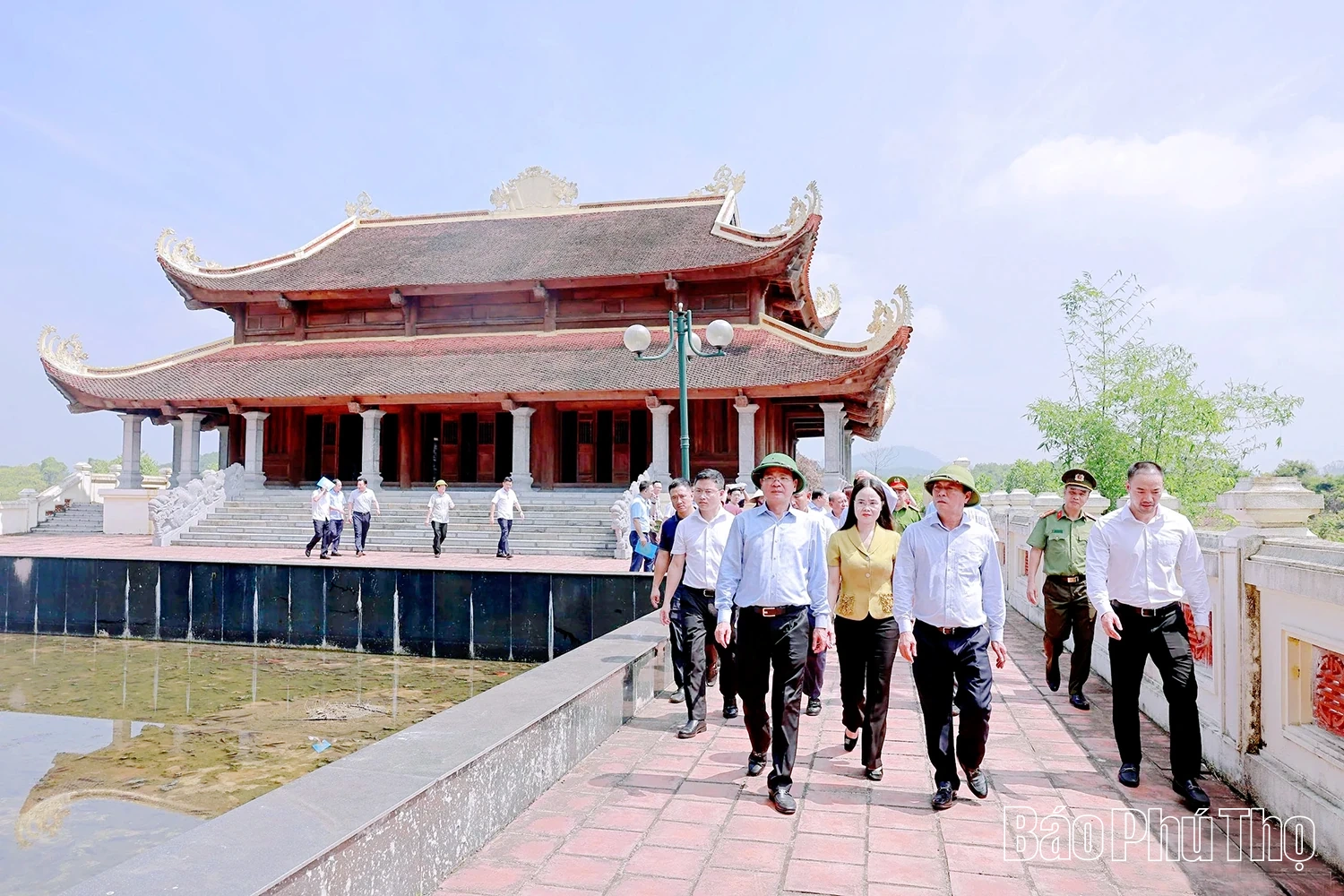 Thường trực Tỉnh ủy kiểm tra các dự án tại khu vực tỉnh Phú Thọ (cũ)