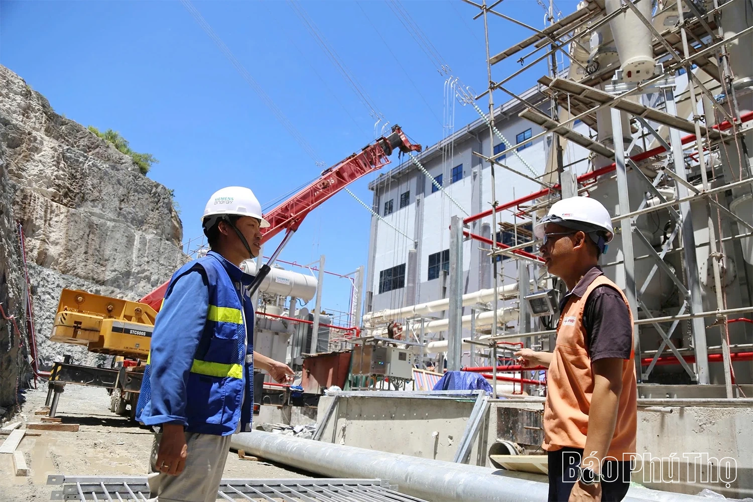 Trên Công trường Thủy điện Hòa Bình mở rộng