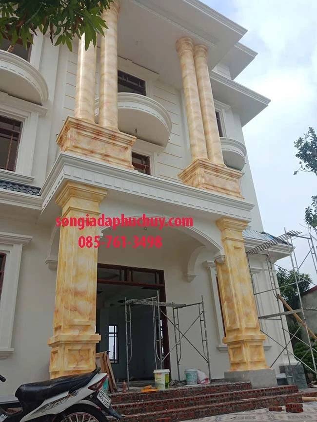 Vì sao sơn giả đá đang dần thay thế đá thật trong các công trình dân dụng?