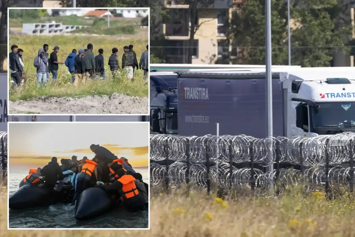 Pháp giải cứu 13 người di cư mắc kẹt trong xe tải đông lạnh trên đường sang Anh