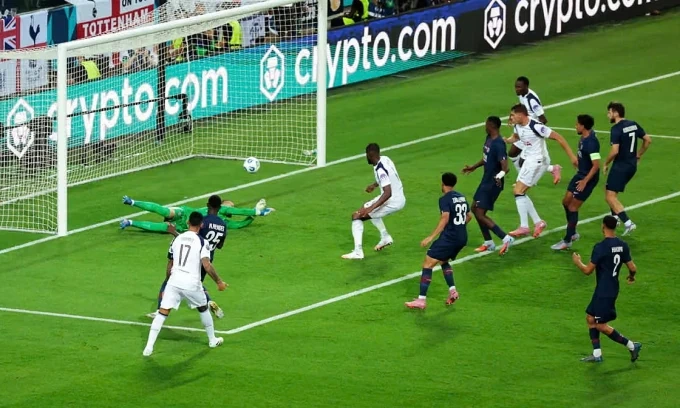 Thắng ngược Tottenham, PSG đoạt Siêu Cup châu Âu