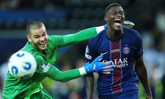 Thắng ngược Tottenham, PSG đoạt Siêu Cup châu Âu
