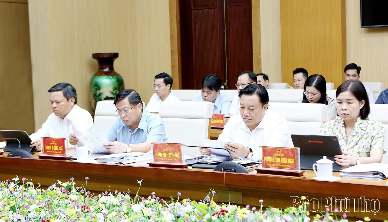 Phiên họp Hành chính tháng 7 của UBND tỉnh