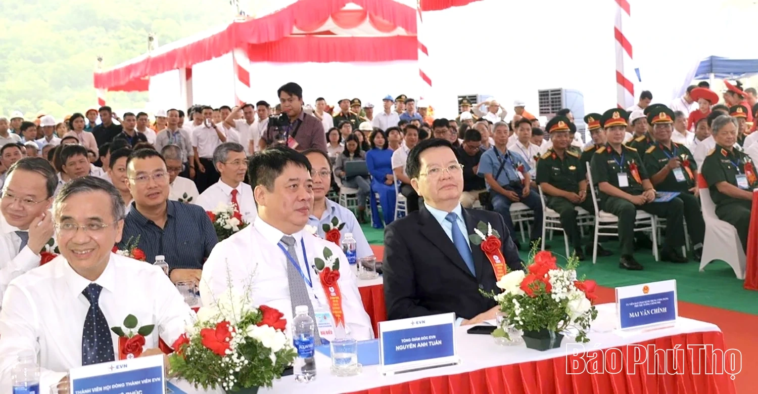 Khánh thành, phát điện tổ máy số 1, Dự án Nhà máy Thủy điện Hòa Bình mở rộng