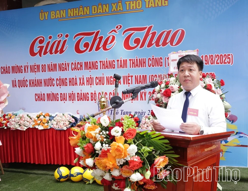 Giải thể thao chào mừng kỷ niệm 80 năm cách mạng tháng Tám và Quốc khánh mùng 2/9