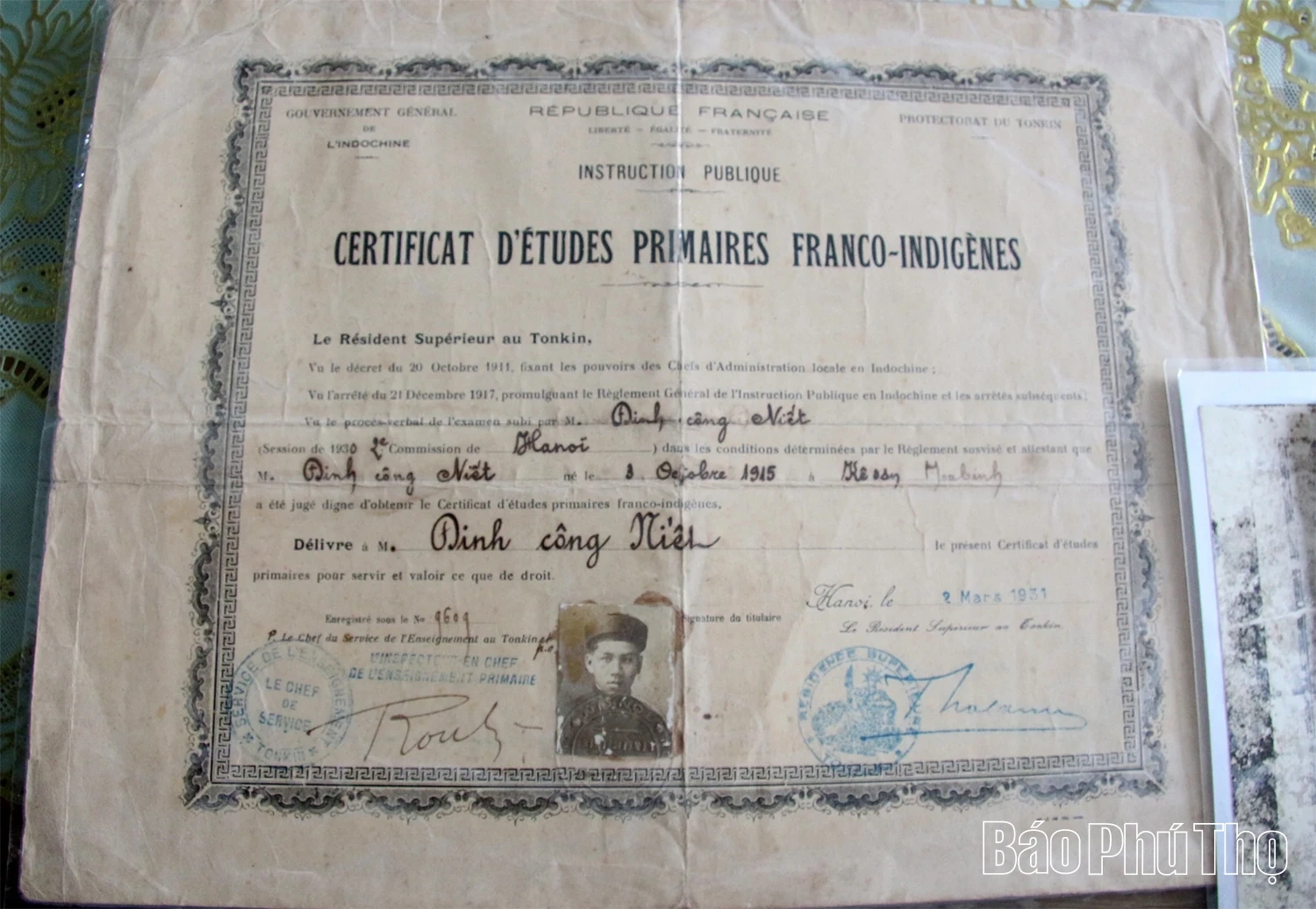 Dấn thân theo cách mạng - vị quan Lang xứ Mường được Bác Hồ gửi thư khen