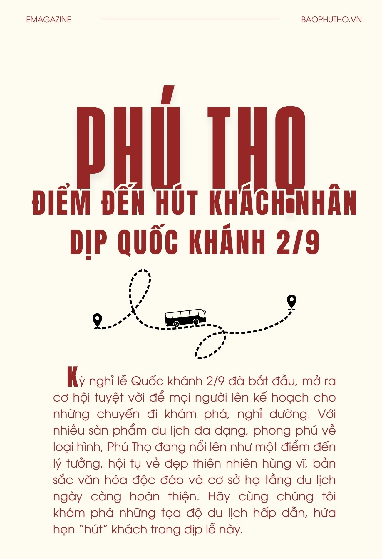 Phú Thọ - Điểm đến hút khách nhân dịp Quốc khánh 2/9