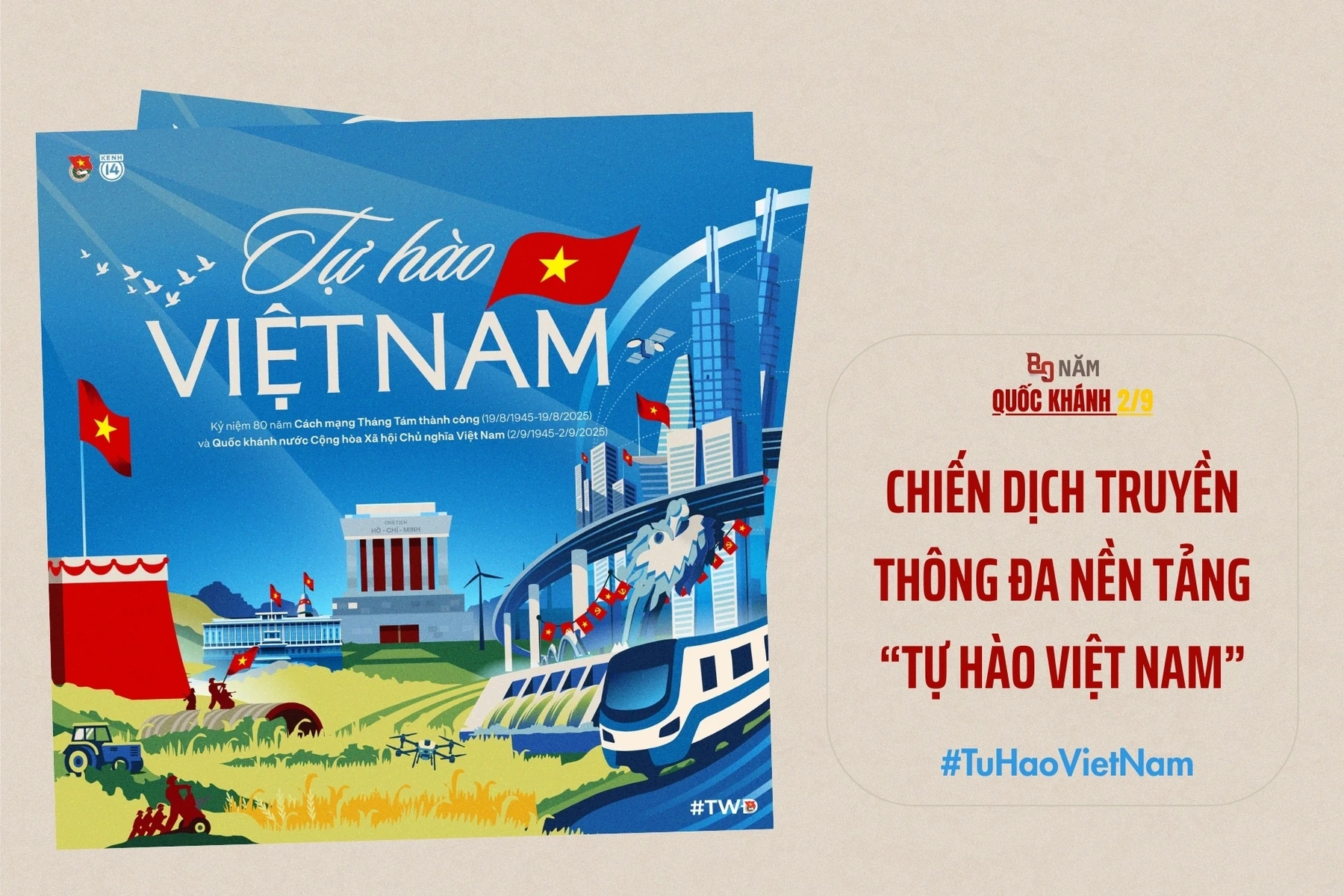 Quốc khánh 2/9: Tình yêu nước rực sáng trong trái tim người dân Đất Tổ