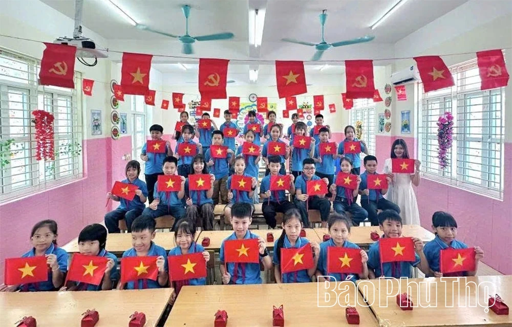 Trường học tổ chức hoạt động ý nghĩa chào mừng ngày Quốc khánh 2/9