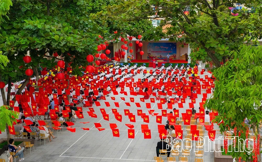 Trường học tổ chức hoạt động ý nghĩa chào mừng ngày Quốc khánh 2/9
