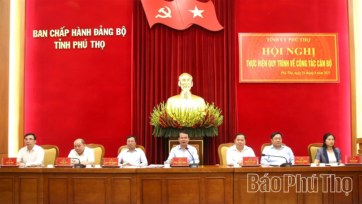 Hội nghị Ban Thường vụ Tỉnh ủy