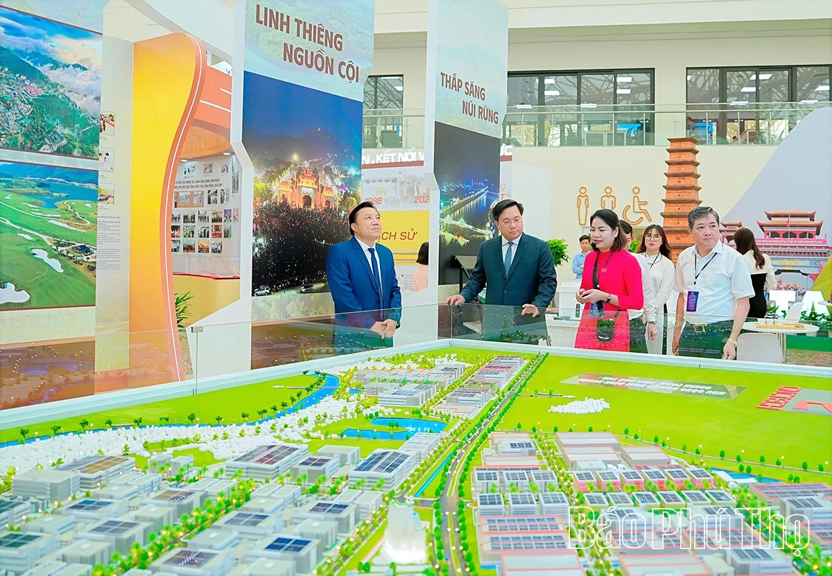 Phú Thọ tham gia Triển lãm thành tựu kinh tế - xã hội kỷ niệm 80 năm Cách mạng Tháng Tám và Quốc khánh 2/9