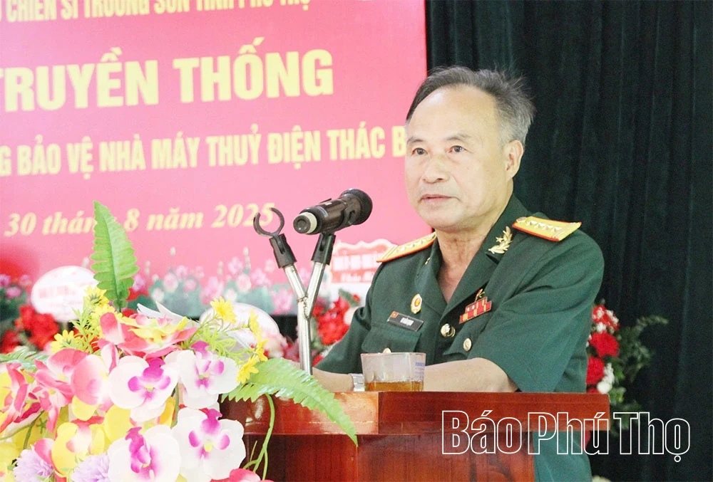 Gặp mặt truyền thống lực lượng pháo phòng không bảo vệ Nhà máy Thủy điện Thác Bà