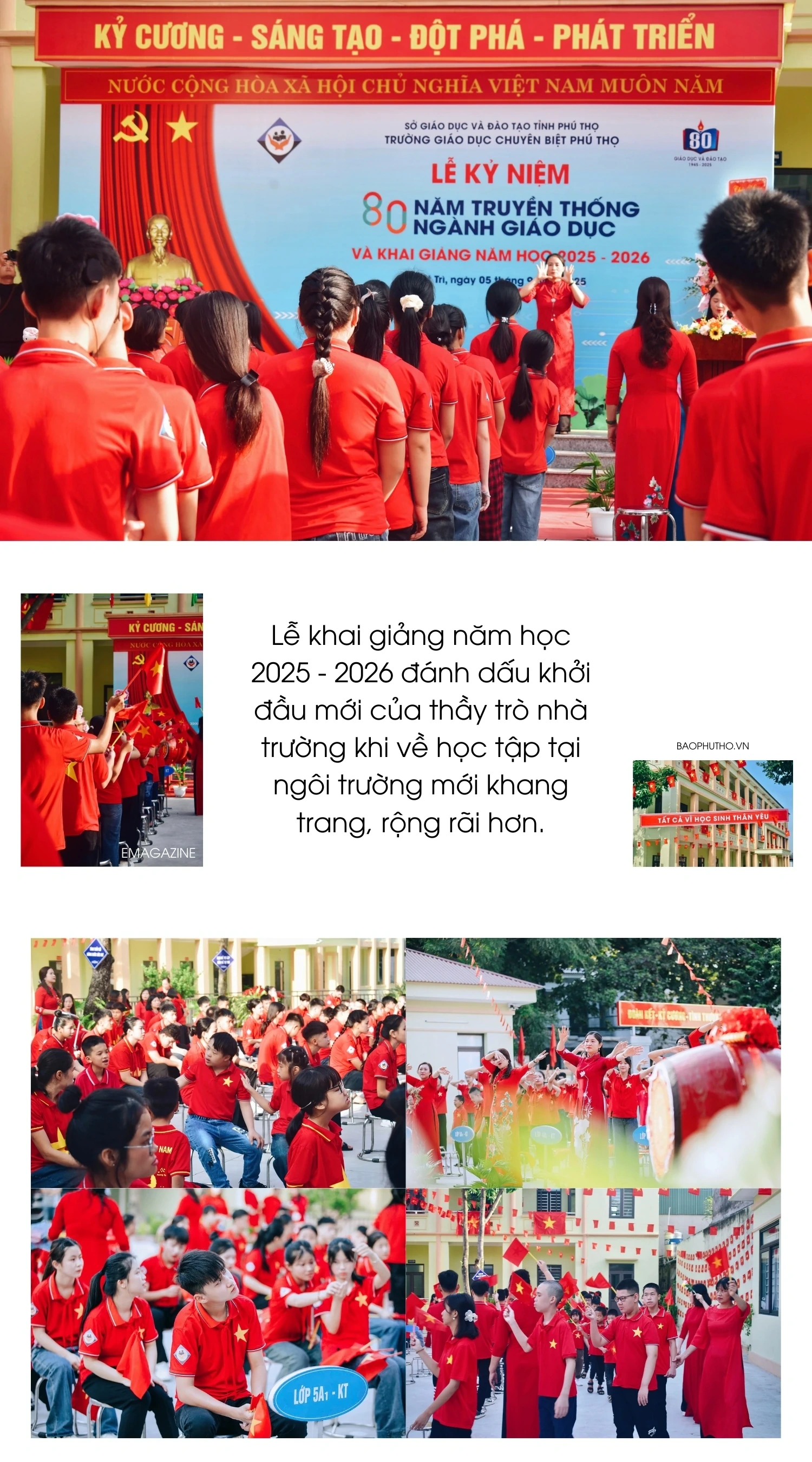 Lễ khai giảng đặc biệt, nơi ươm mầm những giấc mơ