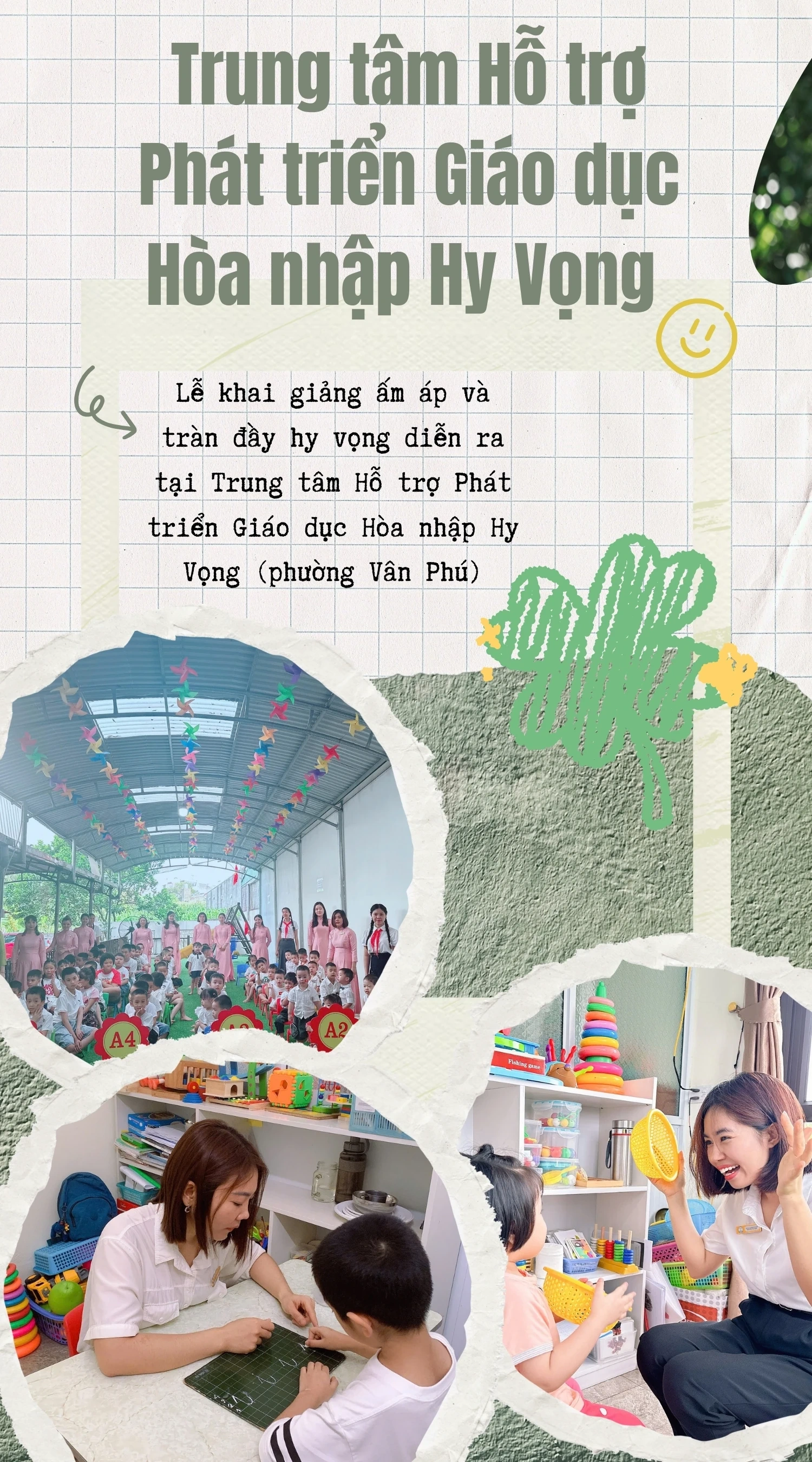 Lễ khai giảng đặc biệt, nơi ươm mầm những giấc mơ