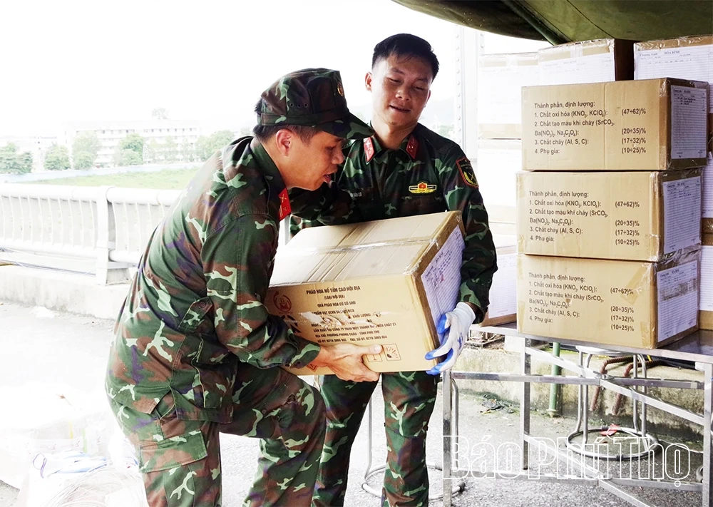 Cầu Hòa Bình sẵn sàng cho màn pháo hoa lịch sử chào mừng 80 năm Quốc khánh