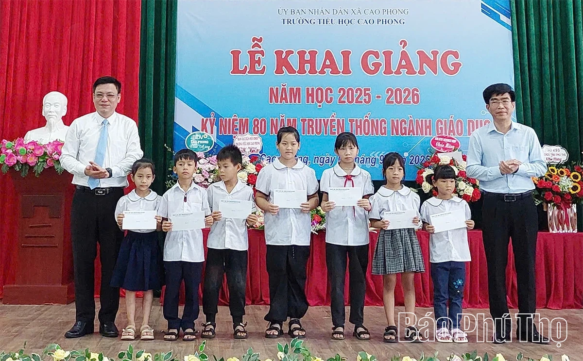 Các trường tổ chức Lễ khai giảng năm học mới 2025 – 2026