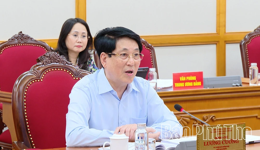 Bộ Chính trị cho ý kiến vào Dự thảo văn kiện và phương án nhân sự Đại hội đại biểu tỉnh Phú Thọ lần thứ nhất, nhiệm kỳ 2025-2030