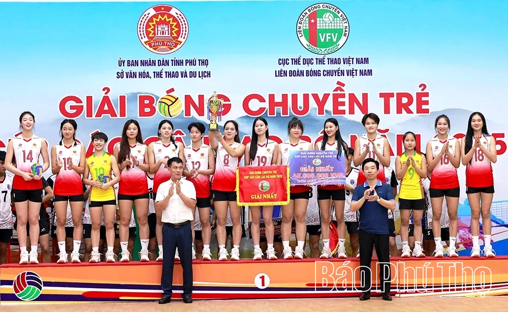 Bế mạc Giải bóng chuyền trẻ Cúp câu lạc bộ năm 2025