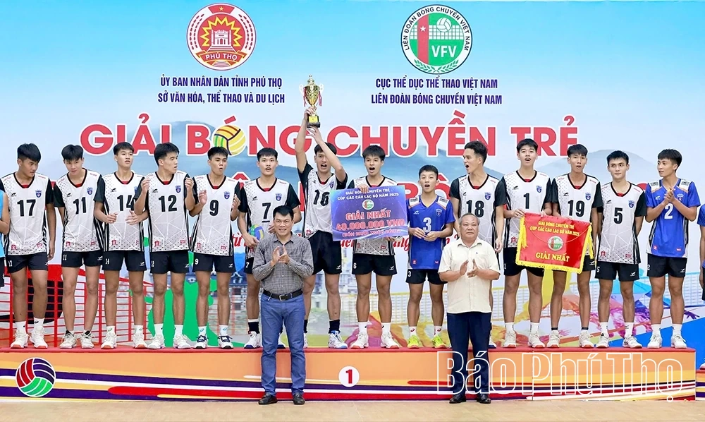 Bế mạc Giải bóng chuyền trẻ Cúp câu lạc bộ năm 2025