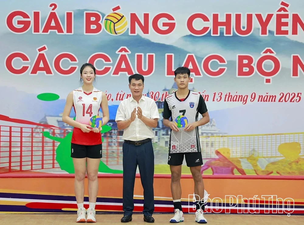 Bế mạc Giải bóng chuyền trẻ Cúp câu lạc bộ năm 2025