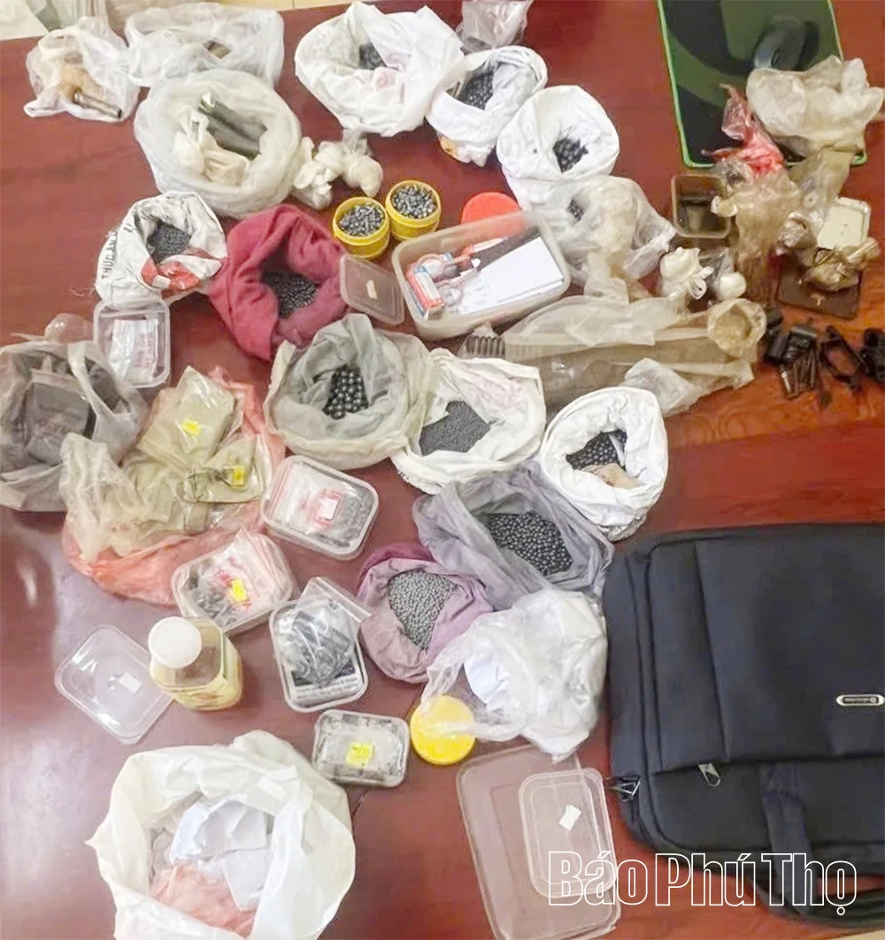 Tăng cường quản lý vũ khí, vật liệu nổ, công cụ hỗ trợ