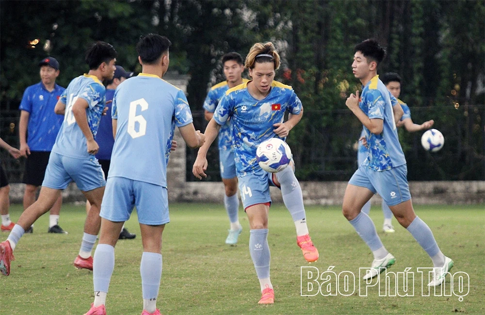 U23 Việt Nam quay trở lại tập luyện, sẵn sàng cho trận đấu quyết định