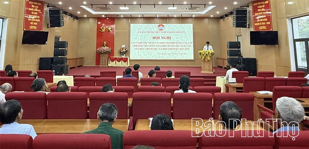 Tích cực xây dựng, đóng góp ý kiến vào văn kiện Đại hội Đảng bộ tỉnh