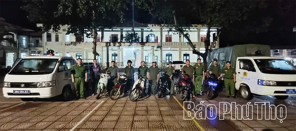 Công an xã Đại Đồng: Chủ động nắm chắc tình hình, giữ vững an ninh trật tự