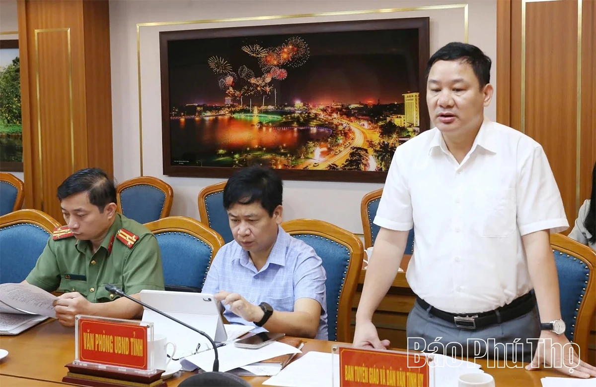 Tổ chức Trung tâm Báo chí phục vụ Đại hội đại biểu Đảng bộ tỉnh lần thứ I, nhiệm kỳ 2025 - 2030