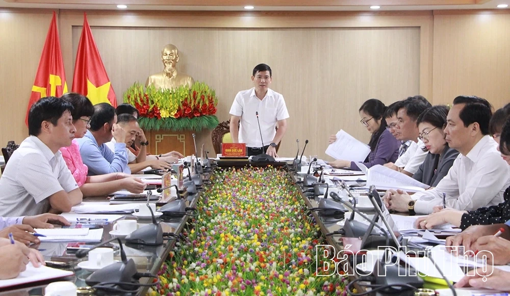 Ban Pháp chế HĐND tỉnh thẩm tra các dự thảo nghị quyết