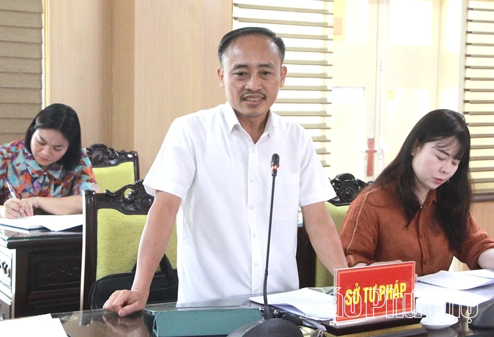 Ban Pháp chế HĐND tỉnh thẩm tra các dự thảo nghị quyết