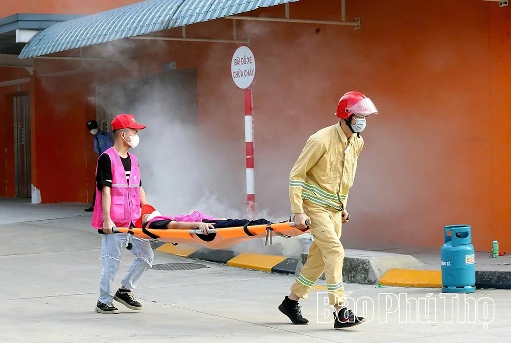 Thực tập phương án chữa cháy, cứu nạn quy mô lớn năm 2025