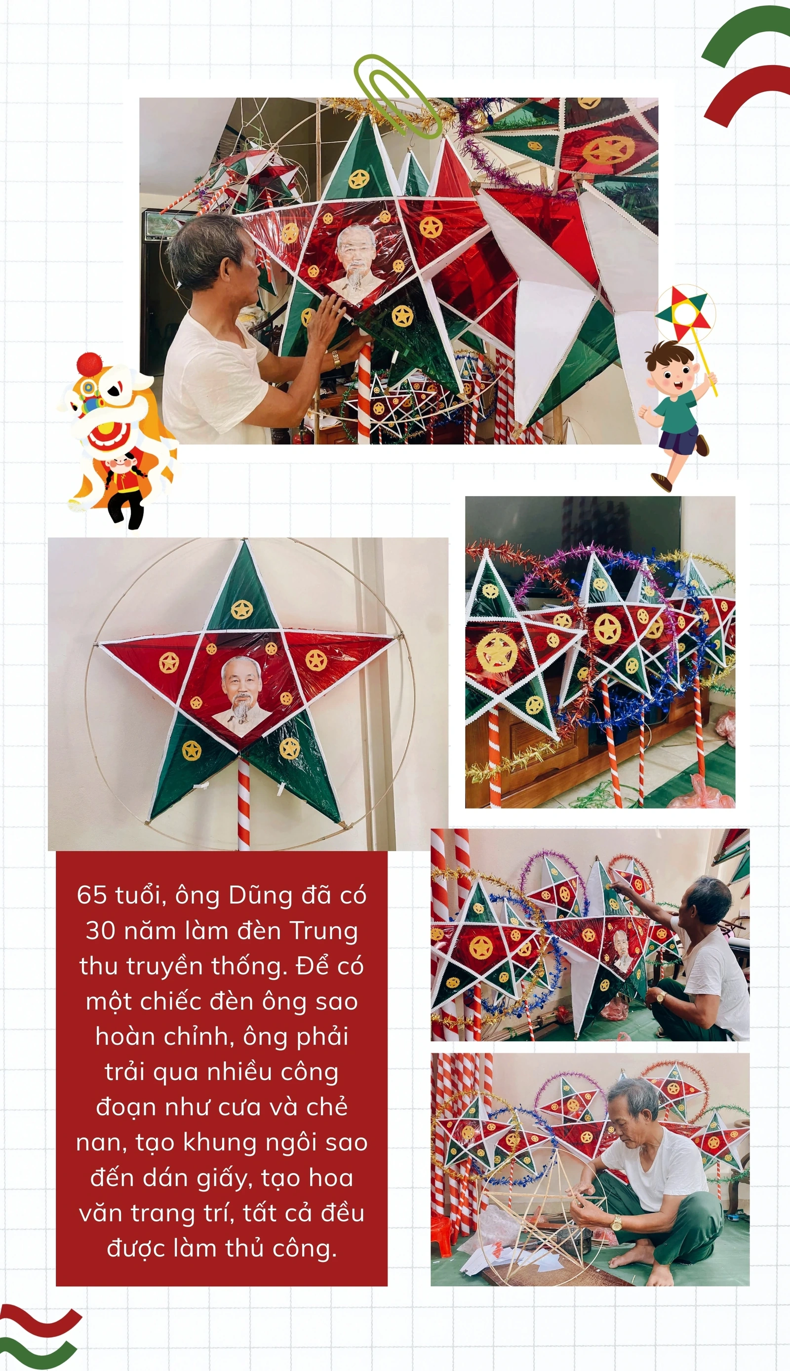 Người “thổi hồn” cho đèn ông sao