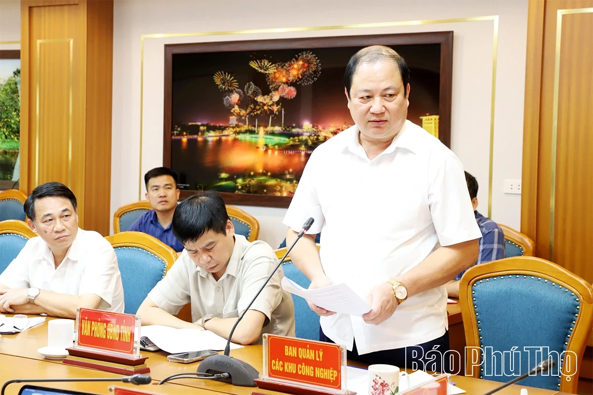 Đẩy nhanh tiến độ thực hiện quy hoạch phân khu các khu công nghiệp mới