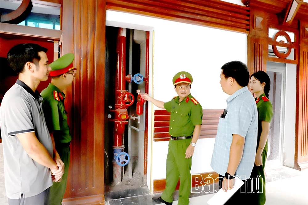 Đảm bảo an ninh trật tự phục vụ Đại hội đại biểu Đảng bộ tỉnh Phú Thọ