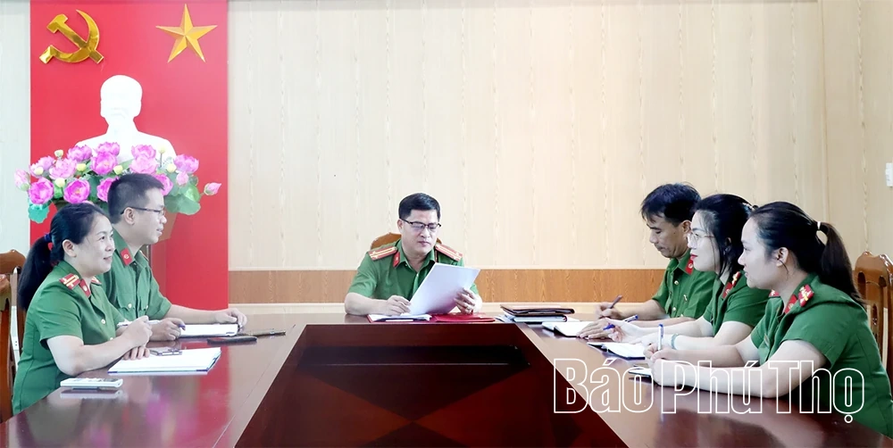 Đảm bảo an ninh trật tự phục vụ Đại hội đại biểu Đảng bộ tỉnh Phú Thọ