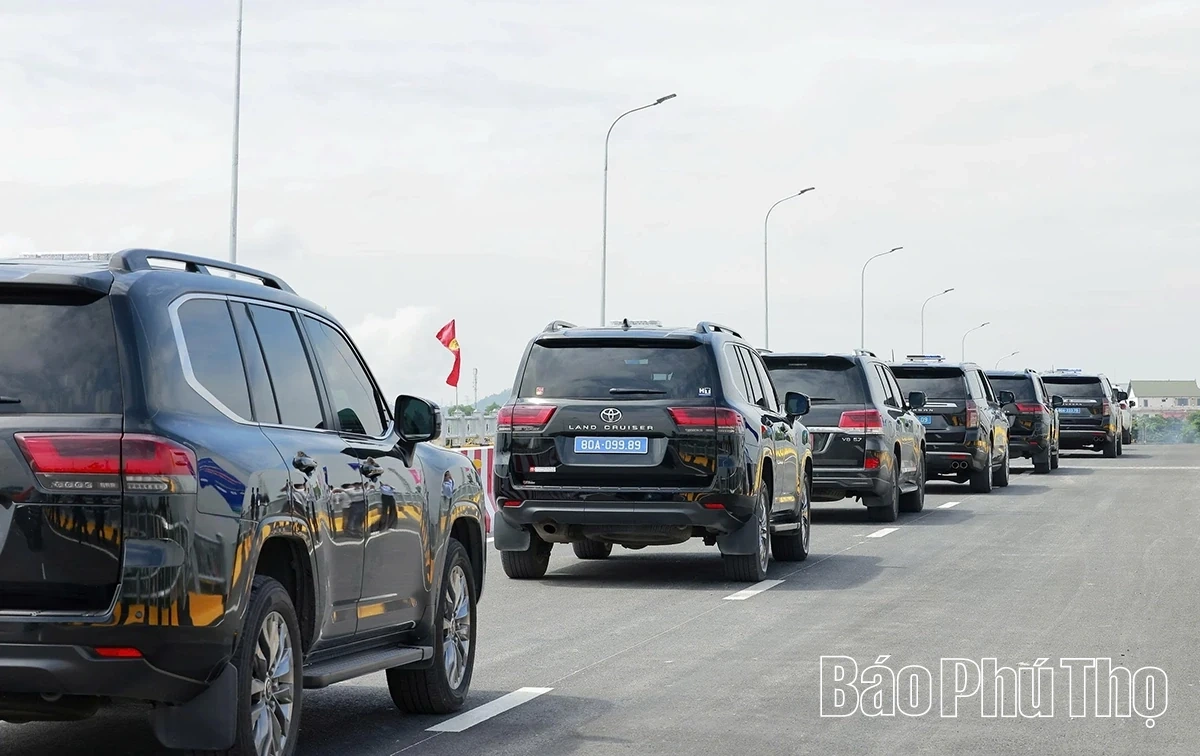 Khánh thành cầu Phong Châu, quốc lộ 32C, tỉnh Phú Thọ