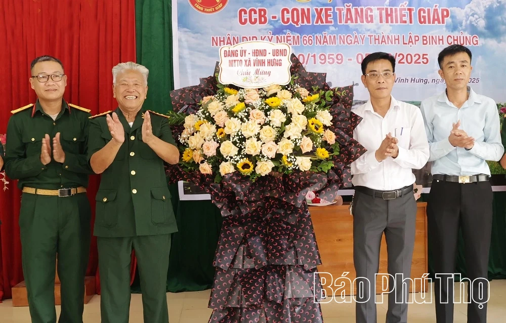 Gặp mặt Cựu chiến binh - Cựu quân nhân xe tăng thiết giáp