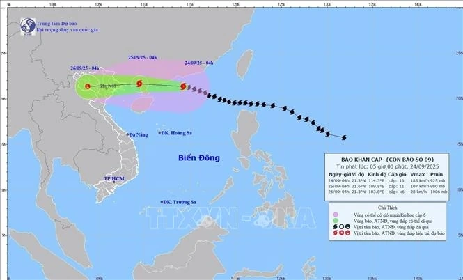 Bão đi vào phía Nam tỉnh Quảng Đông (Trung Quốc) và giảm cấp, không còn cấp siêu bão