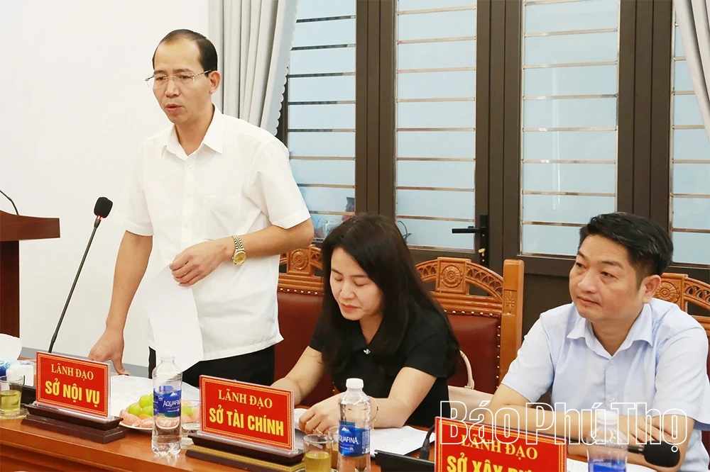 Đoàn ĐBQH tỉnh khảo sát tại xã Thái Hòa