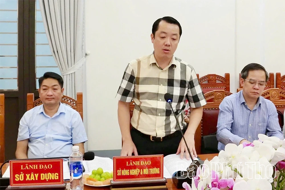 Đoàn ĐBQH tỉnh khảo sát tại xã Thái Hòa