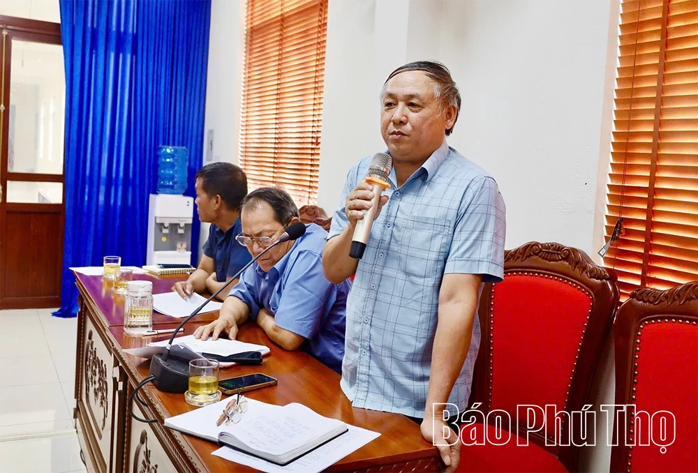 Đoàn ĐBQH tỉnh khảo sát, tiếp xúc cử tri tại các xã Cao Phong và Mường Thàng