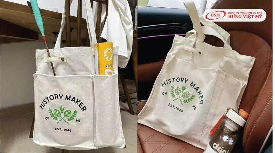 In túi canvas để làm quà tặng đang ngày càng trở thành xu hướng được nhiều doanh nghiệp lựa chọn. Nhờ vào khả năng in ấn đa dạng và thân thiện với môi trường nên sản phẩm này rất thích hợp cho nhiều doanh nghiệp đang hướng tới lối sống xanh. Ngày nay, nhu cầu in túi canvas số lượng ít hay in túi canvas giá sỉ đều được các đơn vị cung cấp linh hoạt đáp ứng giúp doanh nghiệp dễ dàng lựa chọn theo mục đích sử dụng.