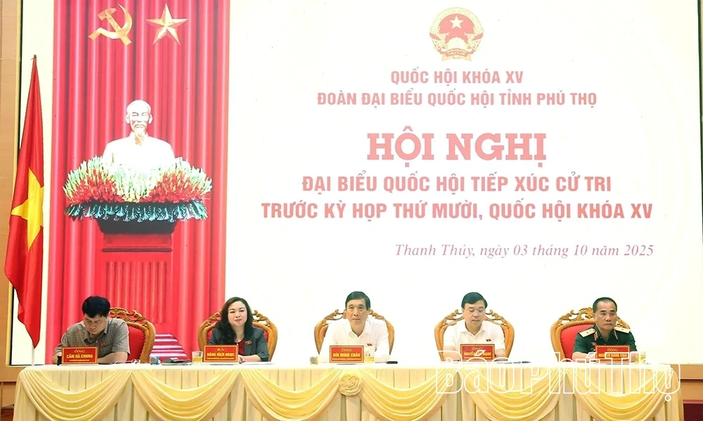 Đoàn đại biểu Quốc hội tỉnh tiếp xúc cử tri trước Kỳ họp thứ 10, Quốc hội khóa XV