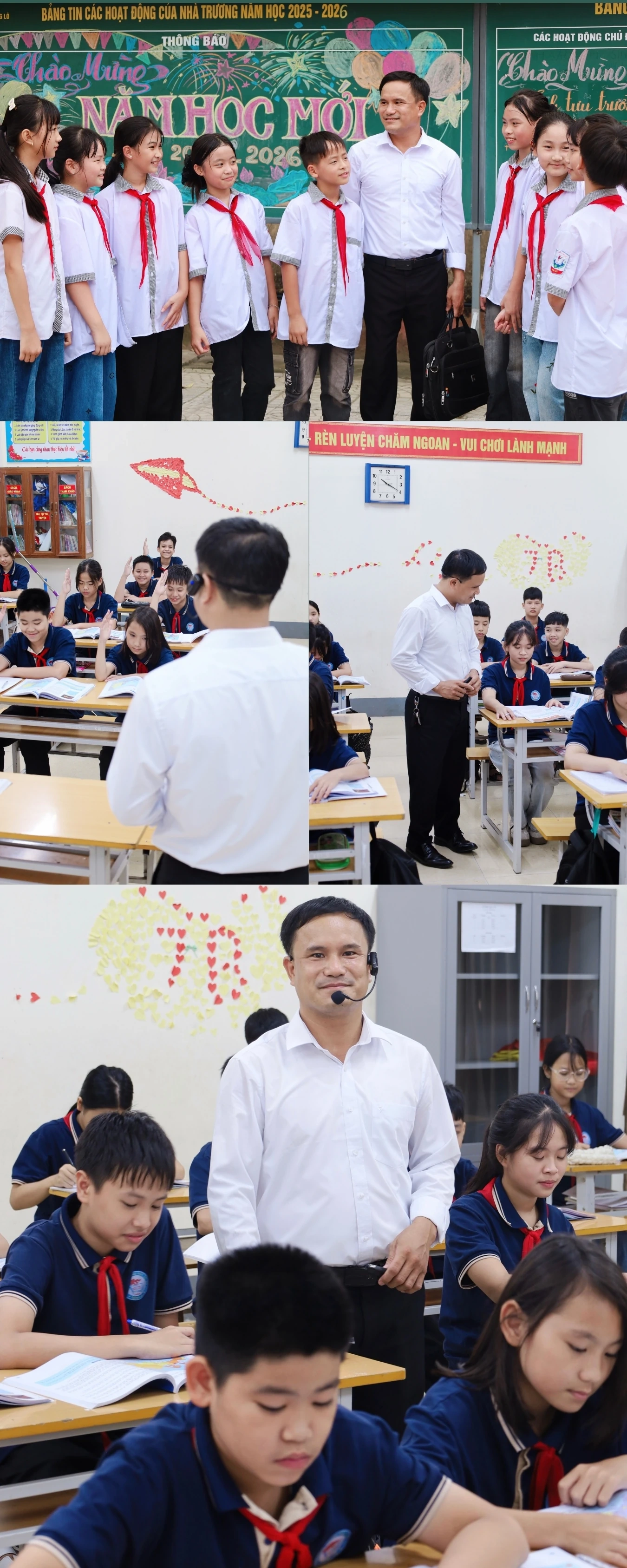 Đôi chân không lành và hành trình chạm đến giấc mơ bục giảng